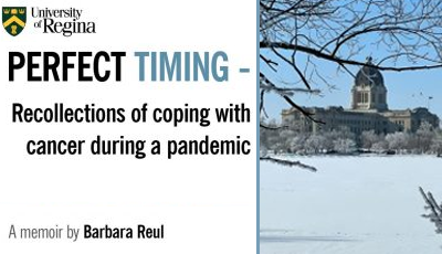 book cover of memoir by Barbara Reul - "Perfect Timing"