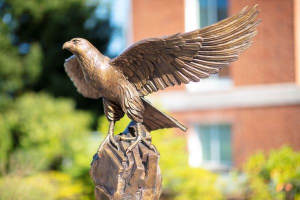 Bentley Falcon statue