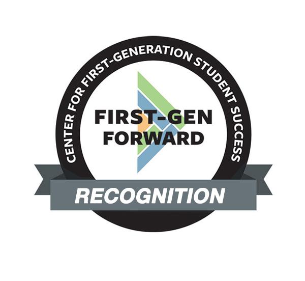 First Gen Forward Recognition Badge