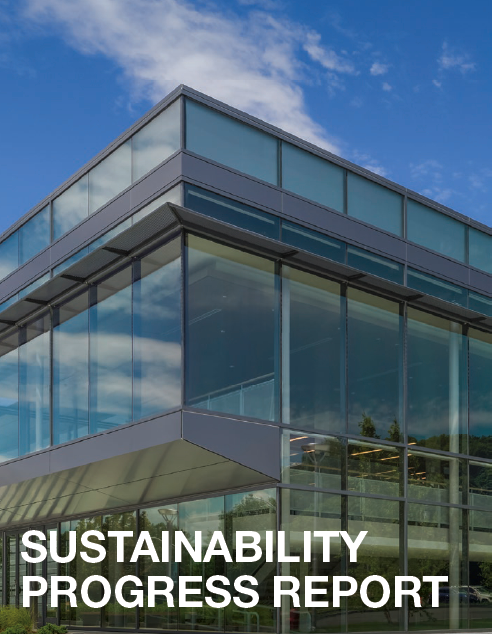 Sustainability Progress Report cover