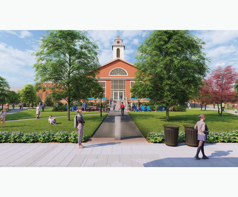 Renderings of the Smith quad renovation