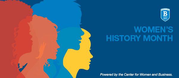Women's History Month Banner with CWB