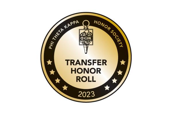 transfer honor roll badge